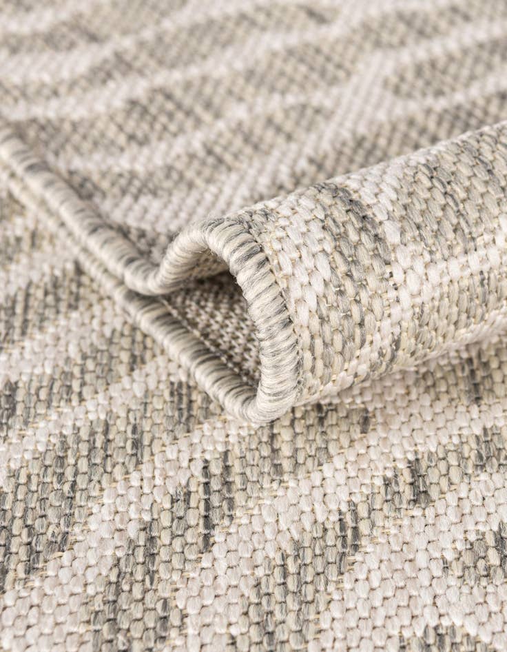 Detail image of 2' x 8' Easy-Clean Modern Indoor / Outdoor Runner Rug