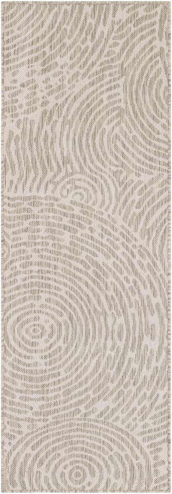 2' x 6' Easy-Clean Modern Indoor / Outdoor Runner Rug
