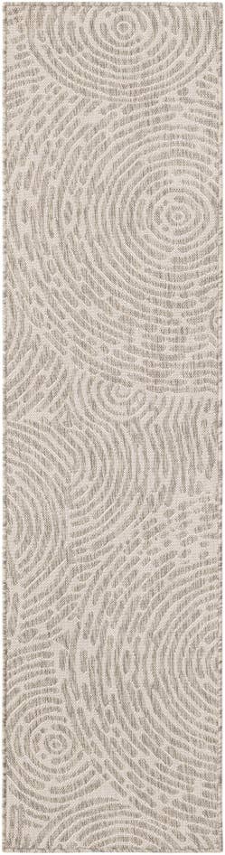 Detail image of 2' x 8' Easy-Clean Modern Indoor / Outdoor Runner Rug