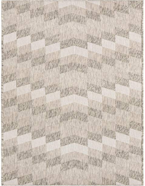 Detail image of 2' 7 x 12' Easy-Clean Modern Indoor / Outdoor Runner Rug