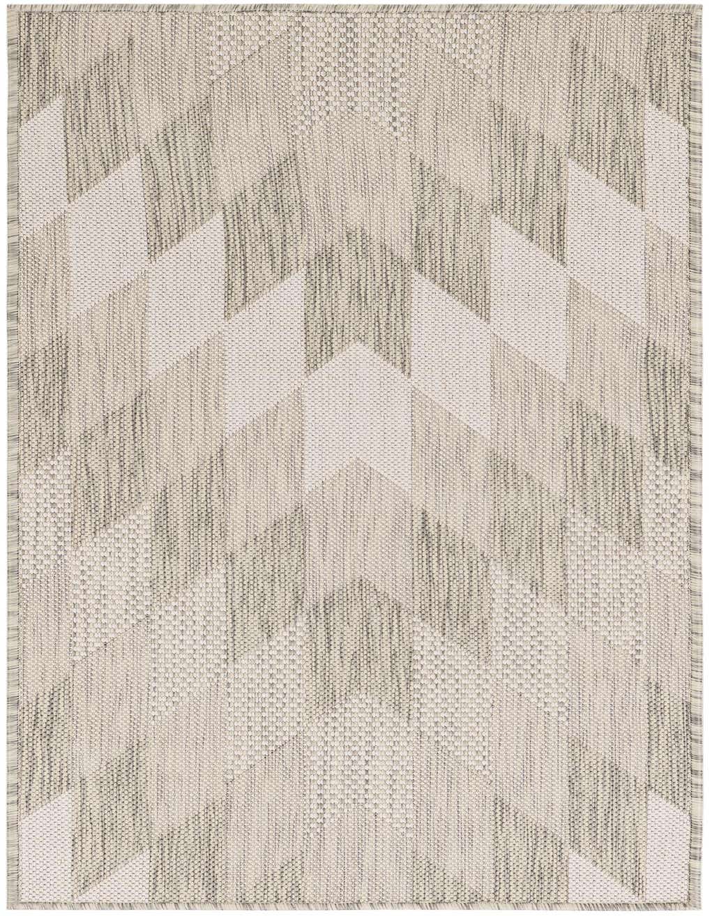 2' x 4' Easy-Clean Modern Indoor / Outdoor Runner Rug