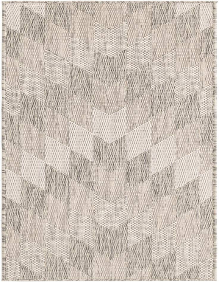 Detail image of 2' x 5' 3 Easy-Clean Modern Indoor / Outdoor Runner Rug