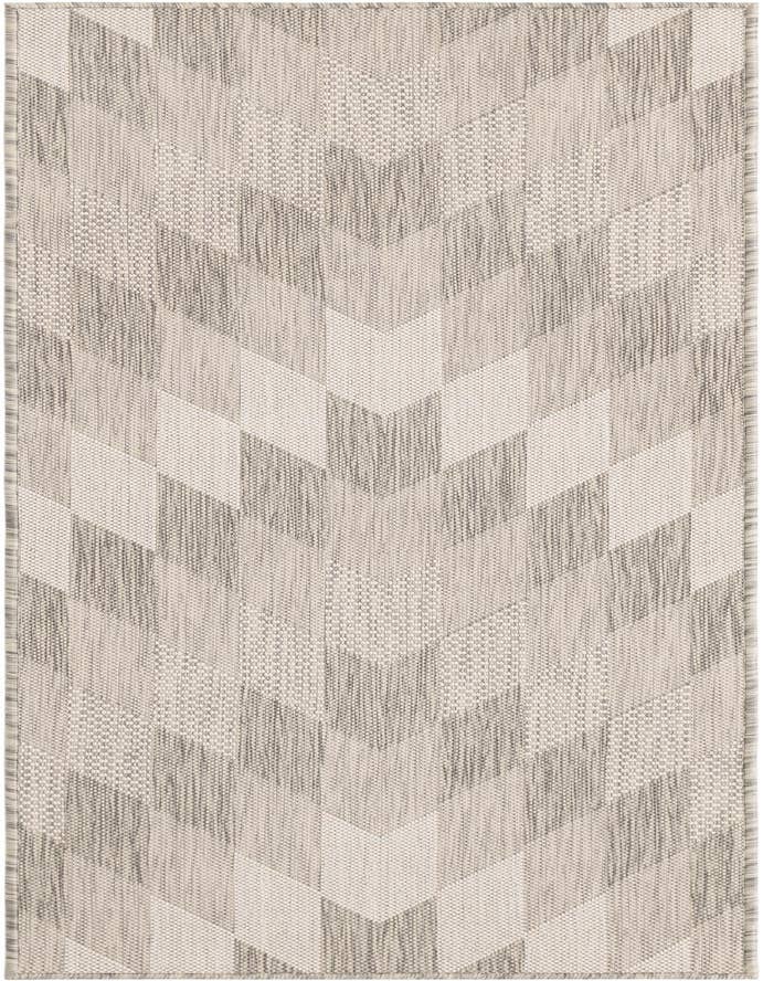 Detail image of 2' x 6' Easy-Clean Modern Indoor / Outdoor Runner Rug