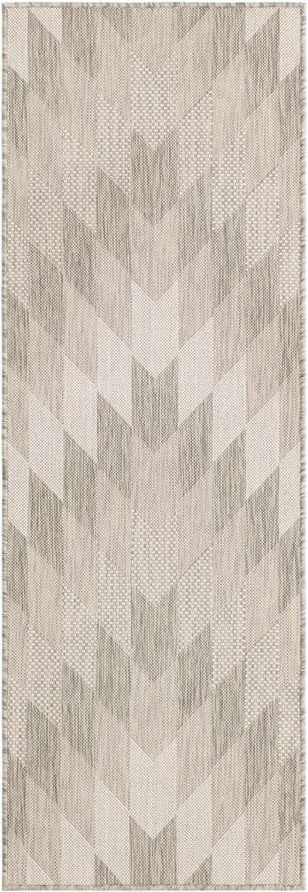 2' x 6' Easy-Clean Modern Indoor / Outdoor Runner Rug