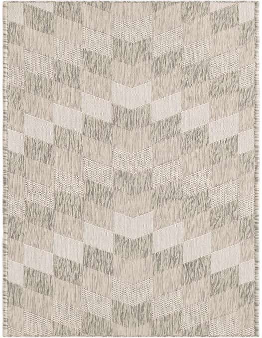 2' x 8' Easy-Clean Modern Indoor / Outdoor Runner Rug