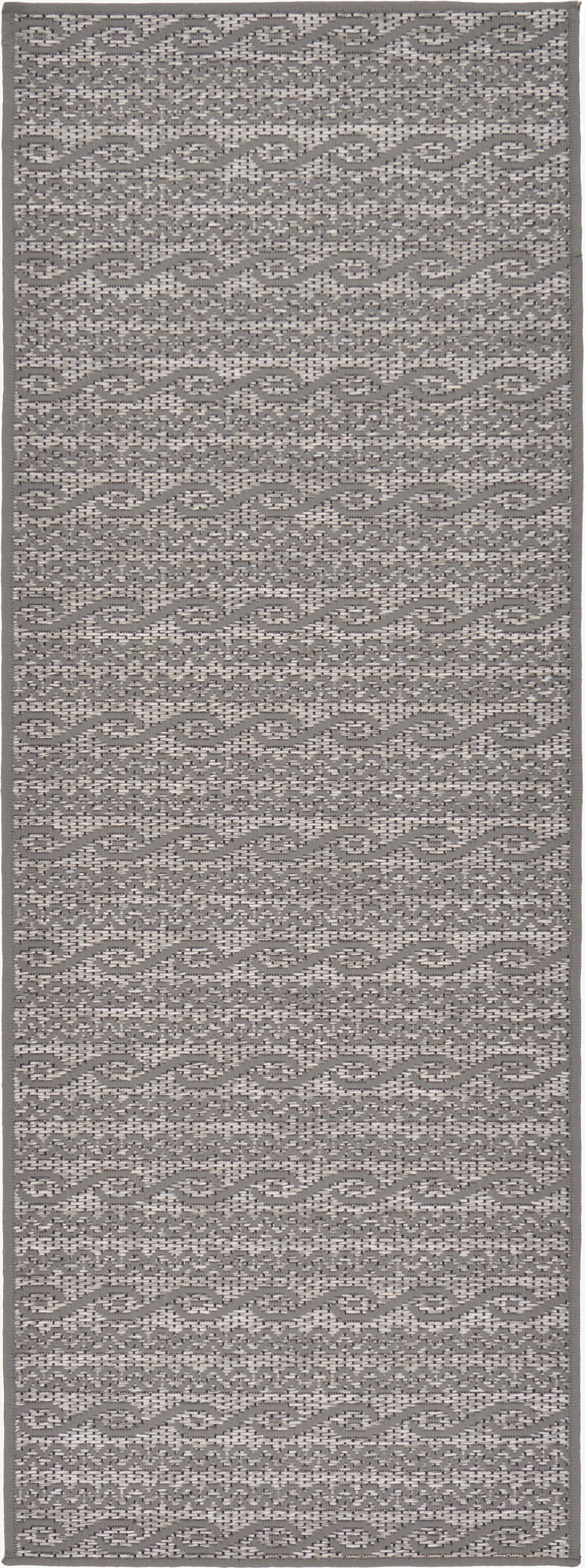 2' 2 x 6'  Washable Modern Indoor / Outdoor Runner Rug