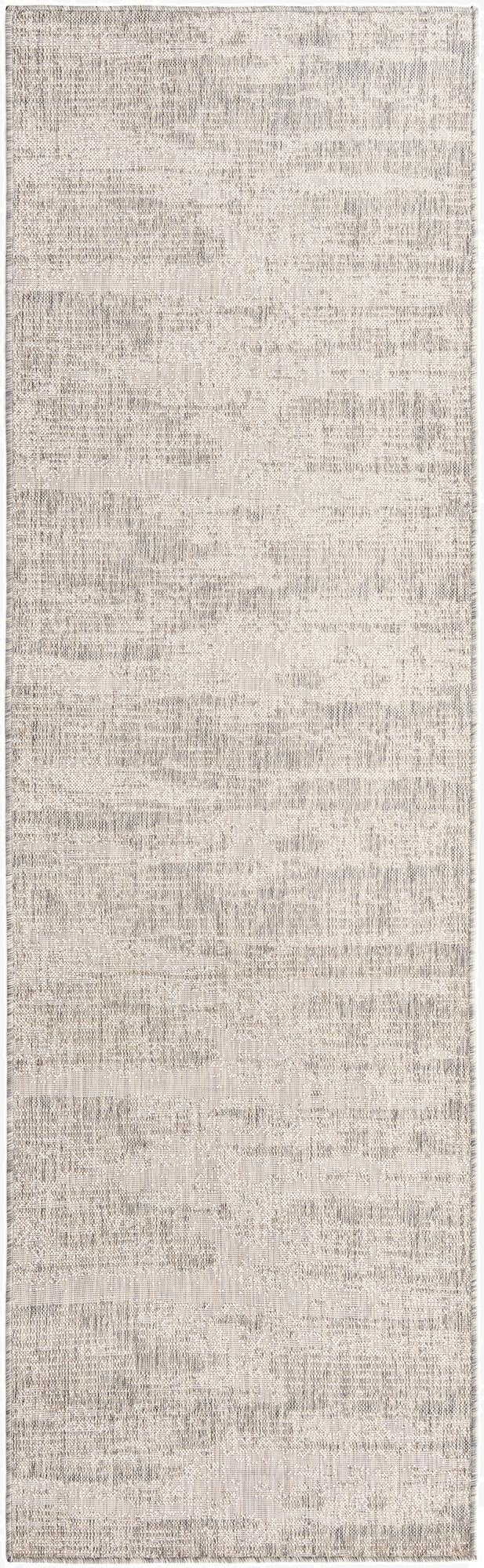 2' 7 x 10'  Washable Modern Indoor / Outdoor Runner Rug