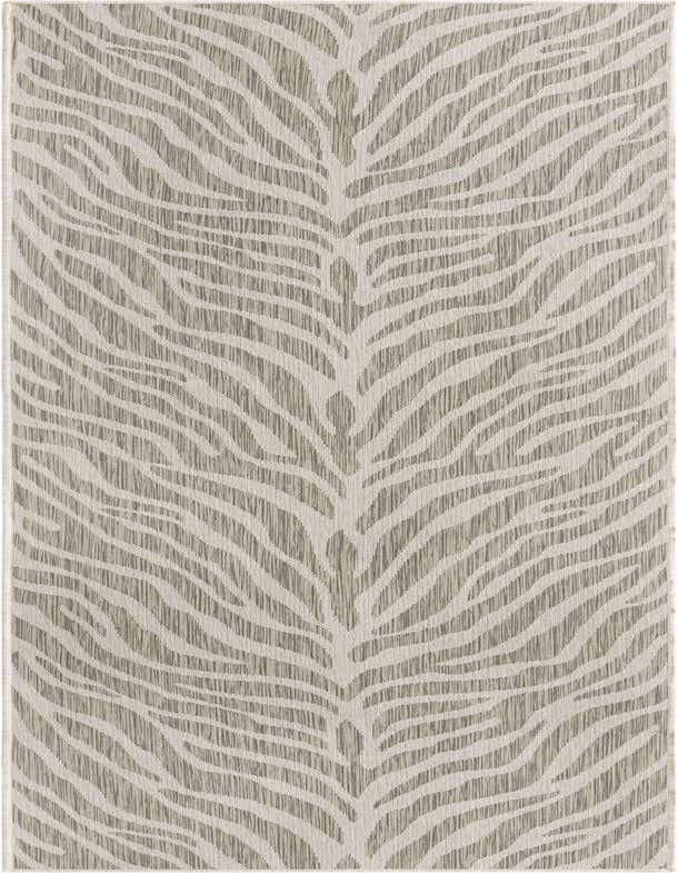 2' 7 x 10' Easy-Clean Safari Indoor / Outdoor Runner Rug
