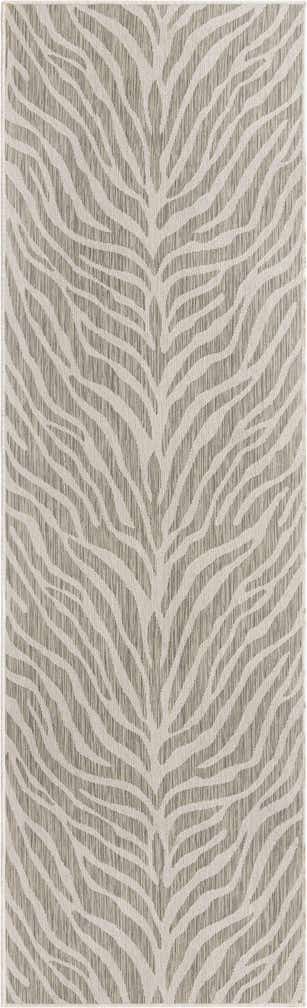 2' 7 x 10' Easy-Clean Safari Indoor / Outdoor Runner Rug