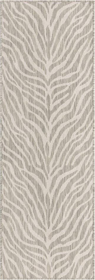 Detail image of 2' x 6' Easy-Clean Safari Indoor / Outdoor Runner Rug