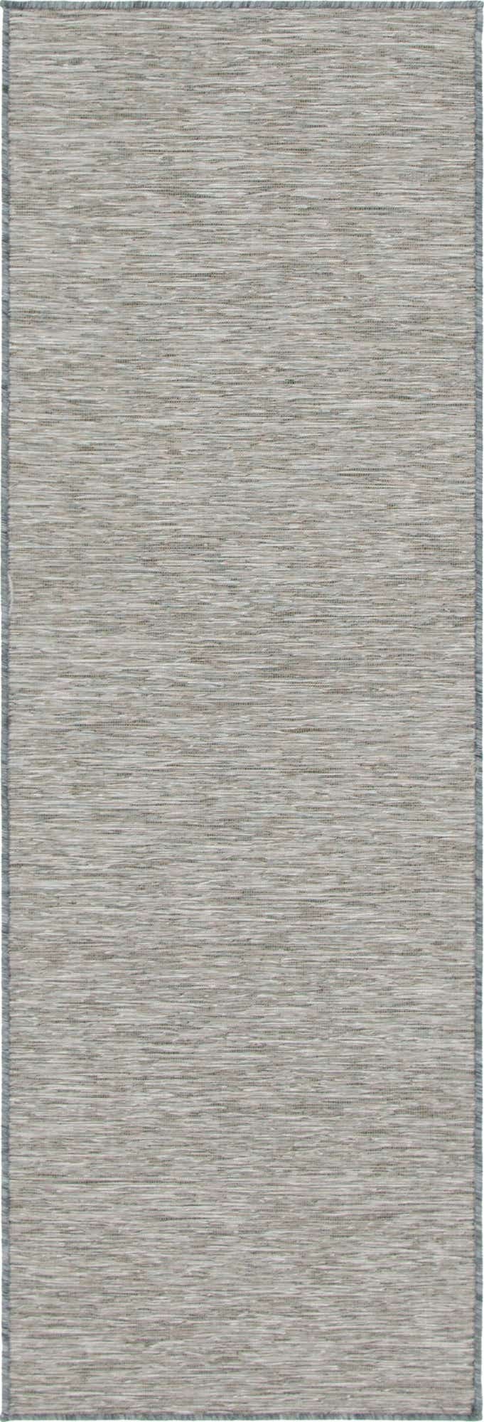 2' x 6' Easy-Clean Solid Indoor / Outdoor Runner Rug