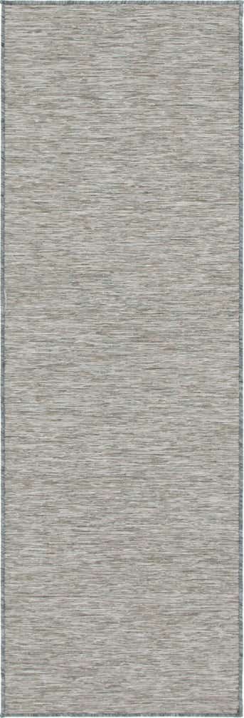 2' x 6' Easy-Clean Solid Indoor / Outdoor Runner Rug