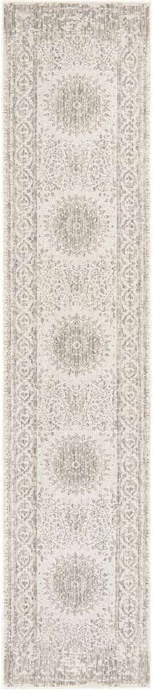 2' 7 x 12' Easy-Clean Traditional Indoor / Outdoor Runner Rug