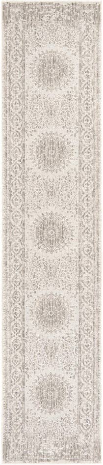 Detail image of 2' 7 x 12' Easy-Clean Traditional Indoor / Outdoor Runner Rug