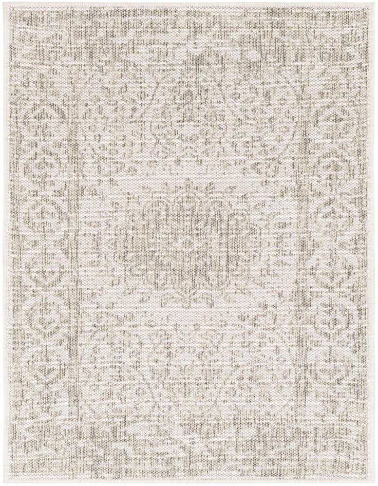 Detail image of 2' x 4' Easy-Clean Traditional Indoor / Outdoor Runner Rug