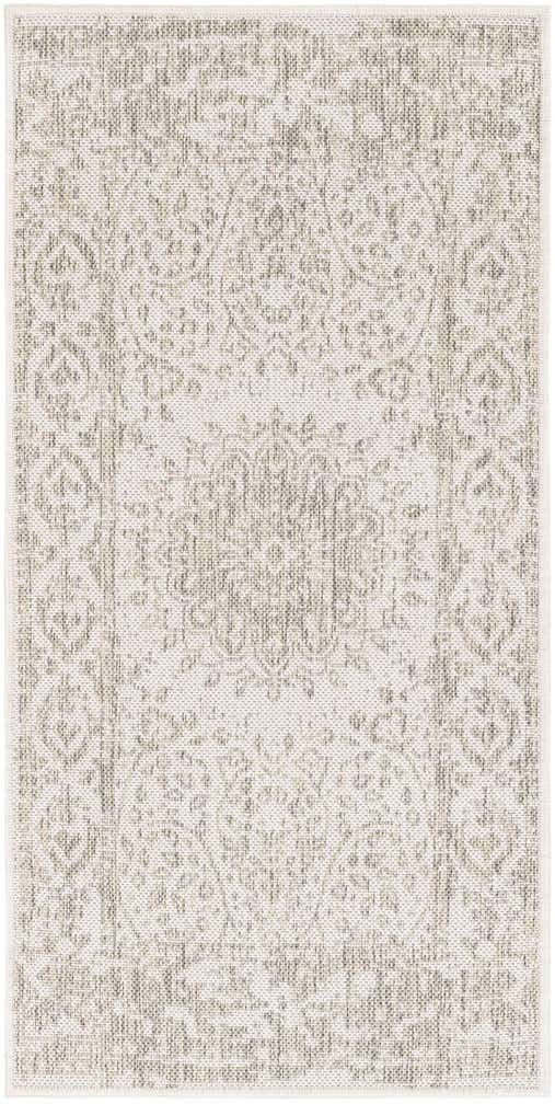 2' x 4' Easy-Clean Traditional Indoor / Outdoor Runner Rug