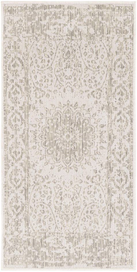 Detail image of 2' x 4' Easy-Clean Traditional Indoor / Outdoor Runner Rug