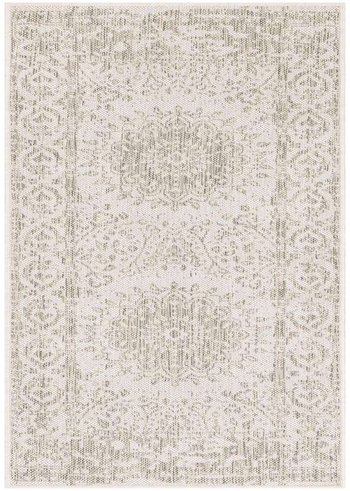 2' x 5' 3 Easy-Clean Traditional Indoor / Outdoor Runner Rug
