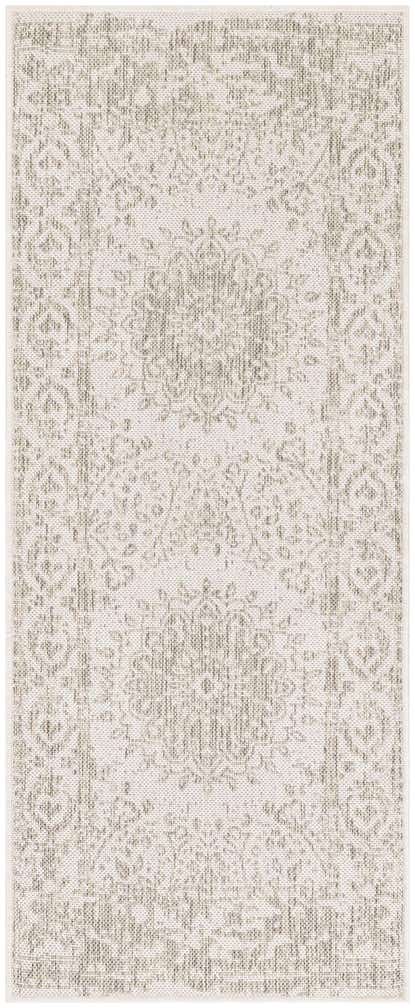 2' x 5' 3 Easy-Clean Traditional Indoor / Outdoor Runner Rug