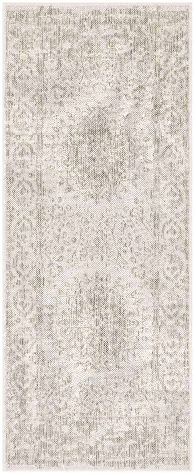 Detail image of 2' x 5' 3 Easy-Clean Traditional Indoor / Outdoor Runner Rug