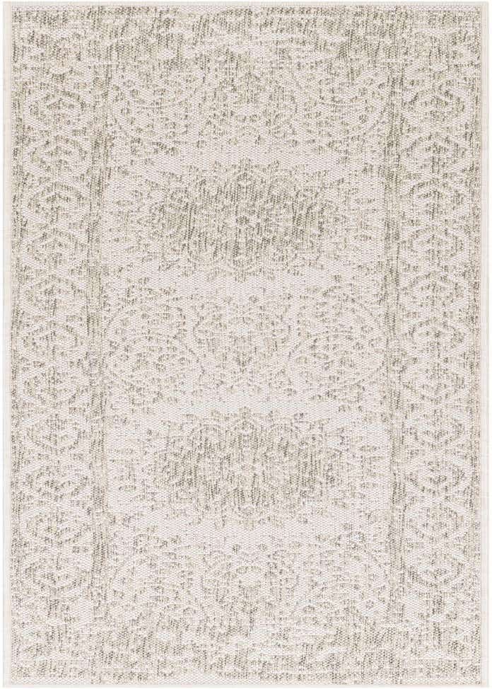 2' x 6' Easy-Clean Traditional Indoor / Outdoor Runner Rug