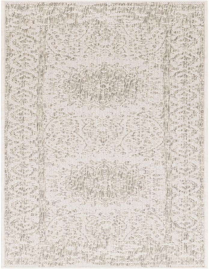 2' x 6' Easy-Clean Traditional Indoor / Outdoor Runner Rug