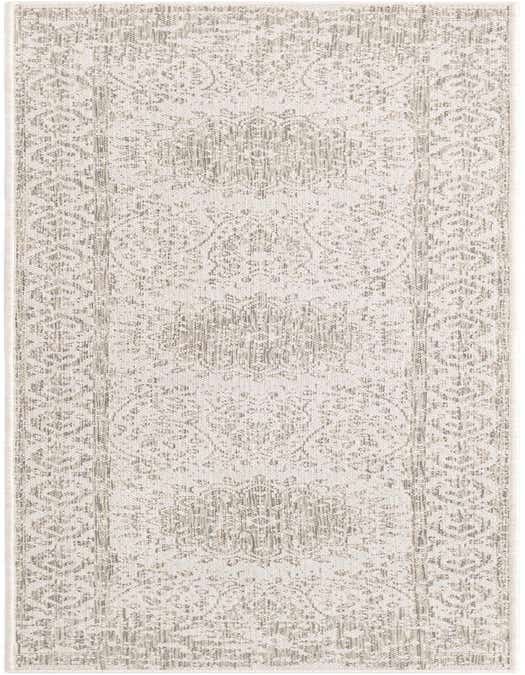 2' x 8' Easy-Clean Traditional Indoor / Outdoor Runner Rug