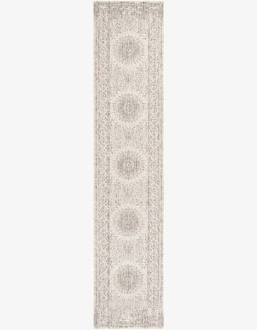 2' 7 x 12' Easy-Clean Traditional Indoor / Outdoor Runner Rug