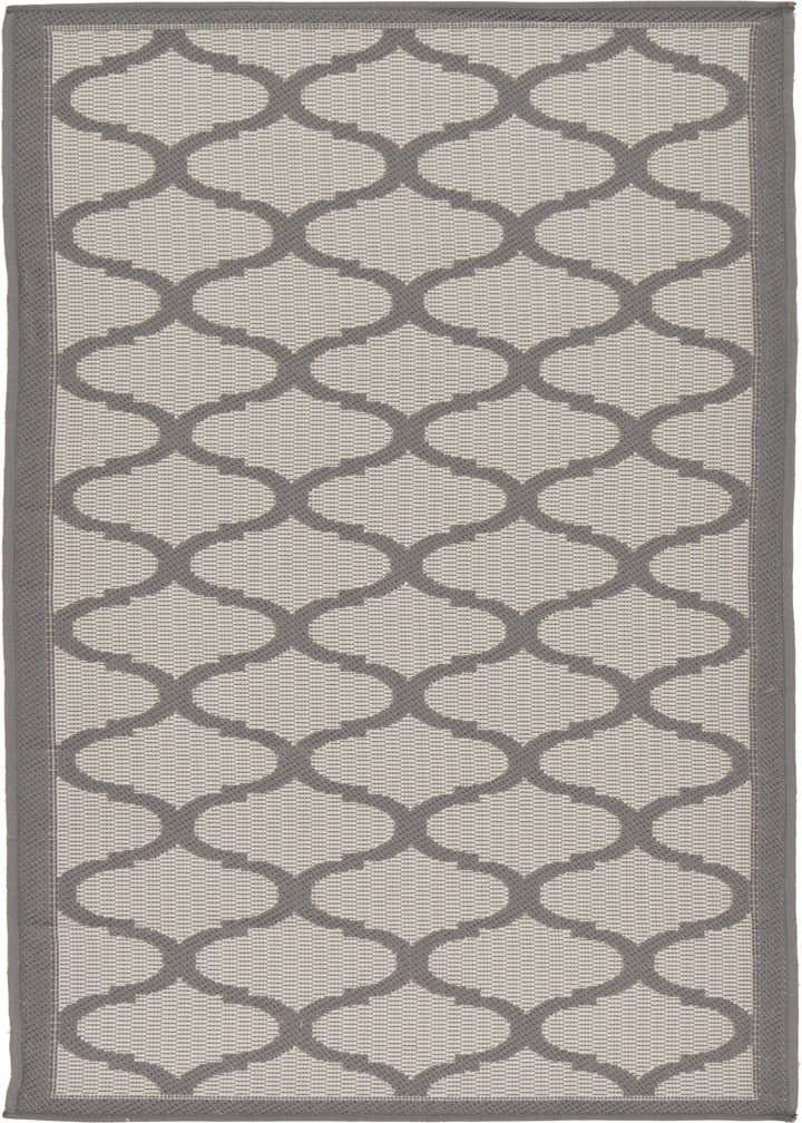 2' 2 x 6' Easy-Clean Trellis Indoor / Outdoor Runner Rug
