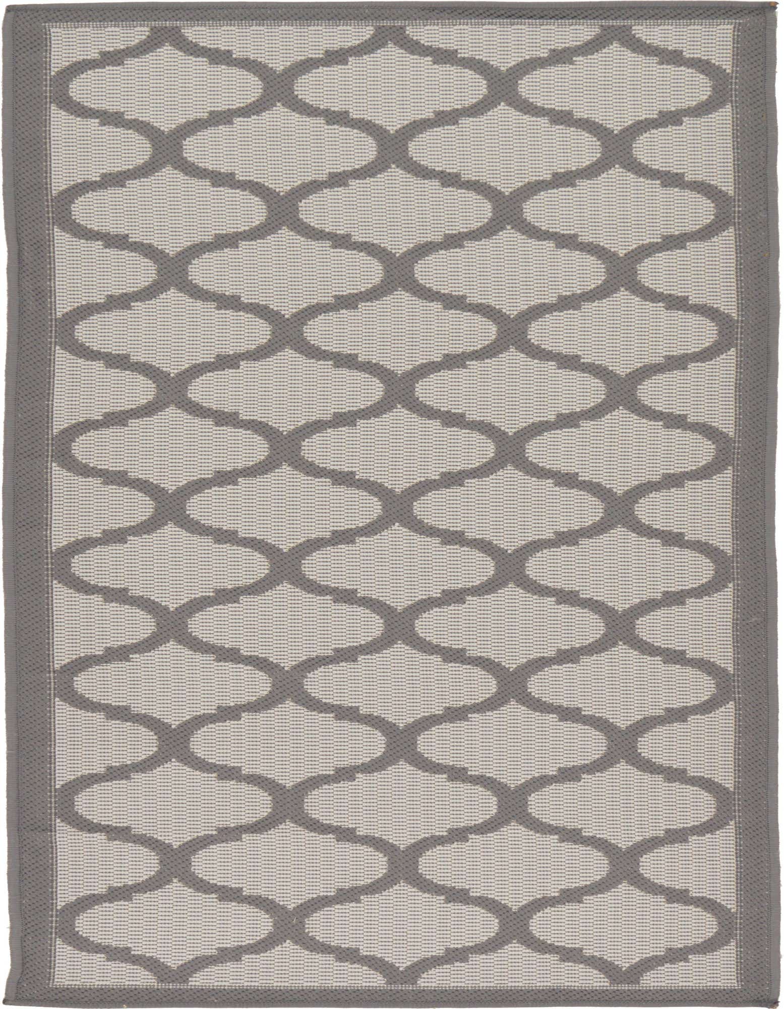 2' 2 x 6' Easy-Clean Trellis Indoor / Outdoor Runner Rug
