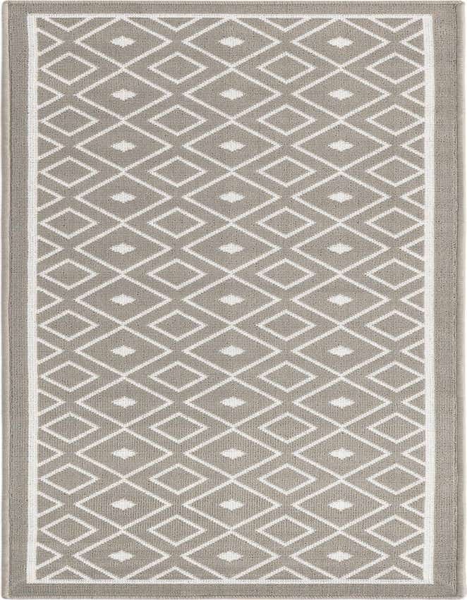 2' x 6' Easy-Clean Trellis Indoor / Outdoor Runner Rug