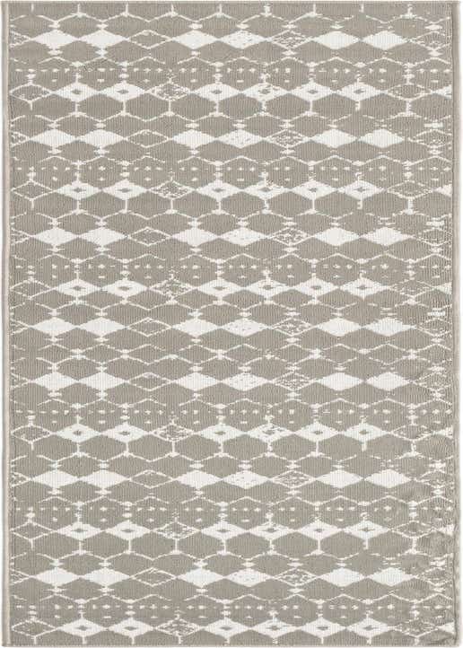 2' x 8' Easy-Clean Trellis Indoor / Outdoor Runner Rug