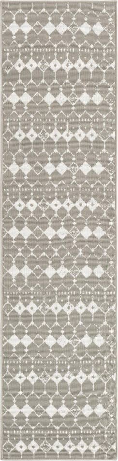 Detail image of 2' x 8' Easy-Clean Trellis Indoor / Outdoor Runner Rug
