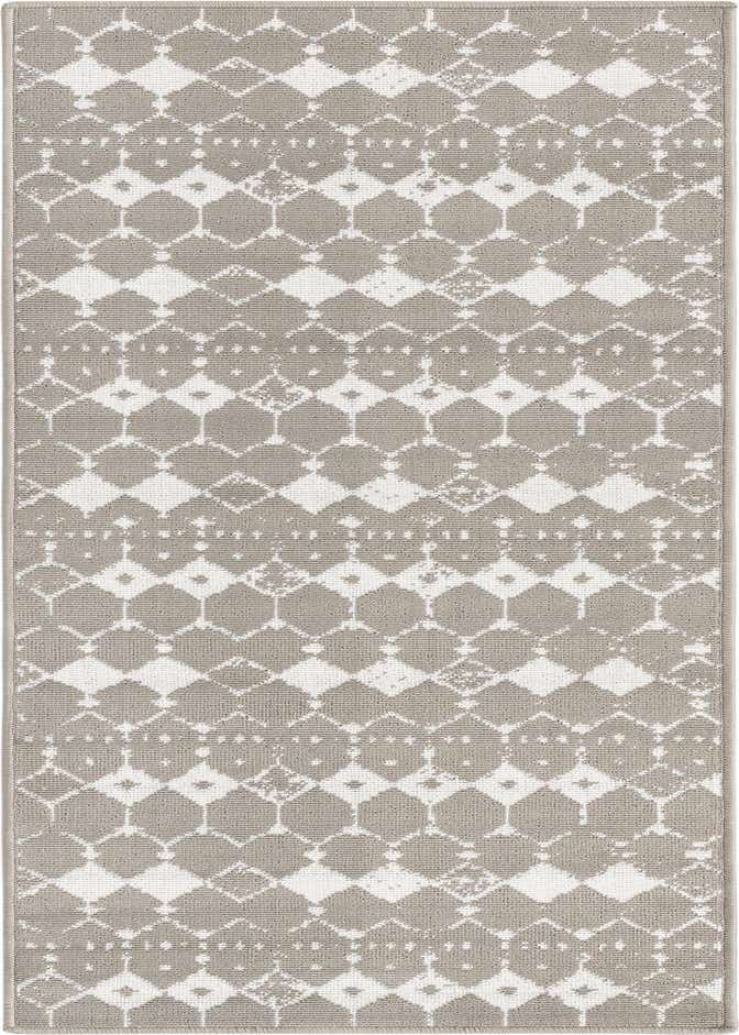 2' x 6' Easy-Clean Trellis Indoor / Outdoor Runner Rug