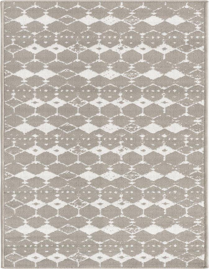 Detail image of 2' x 6' Easy-Clean Trellis Indoor / Outdoor Runner Rug