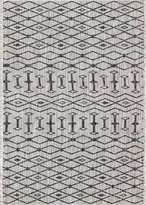 2' x 8' Easy-Clean Trellis Indoor / Outdoor Runner Rug
