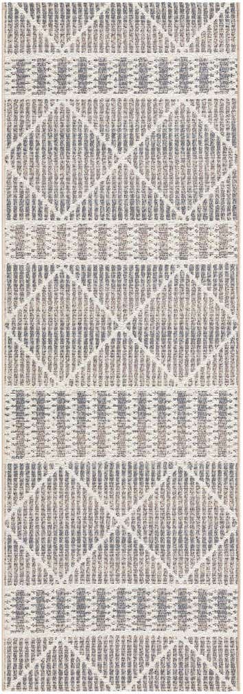 2' x 6' Easy-Clean Trellis Indoor / Outdoor Runner Rug