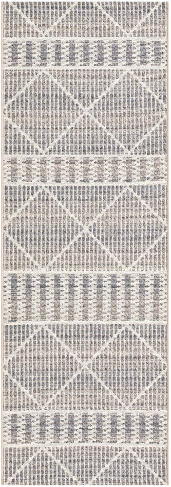 Detail image of 2' x 6' Easy-Clean Trellis Indoor / Outdoor Runner Rug