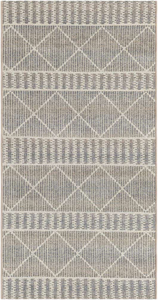 2' 7 x 5' 3 Easy-Clean Trellis Indoor / Outdoor Runner Rug