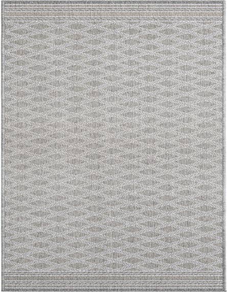 Detail image of 2' 7 x 12' Easy-Clean Trellis Indoor / Outdoor Runner Rug