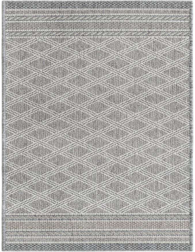 2' x 6' 1 Easy-Clean Trellis Indoor / Outdoor Runner Rug