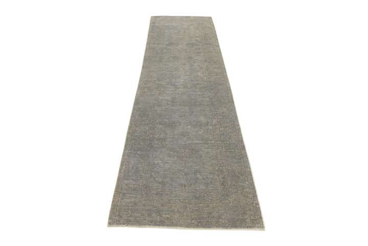 2' 5 x 9' 5 Hand Knotted Over-Dyed Ziegler Runner Rug
