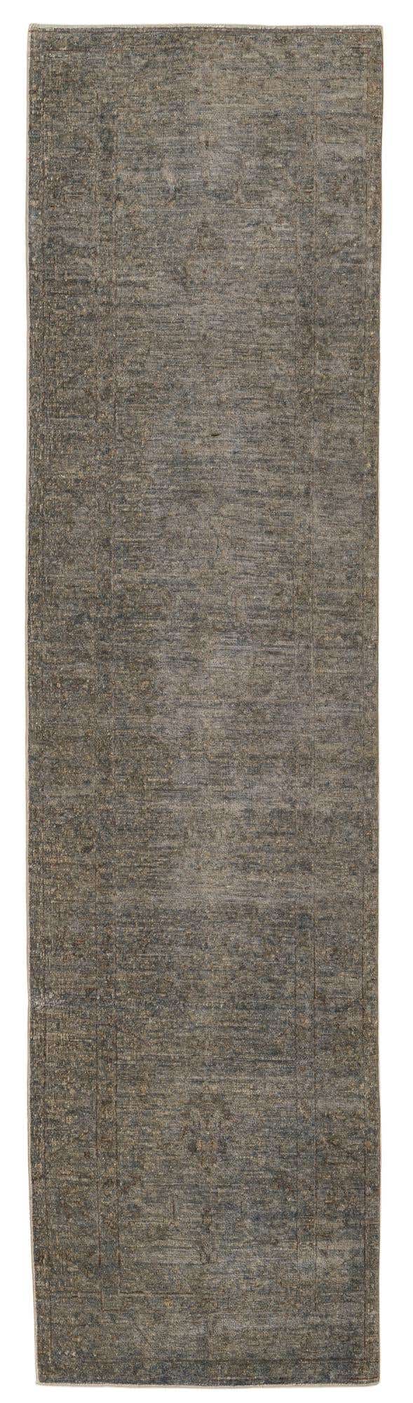 2' 5 x 9' 5 Hand Knotted Over-Dyed Ziegler Runner Rug
