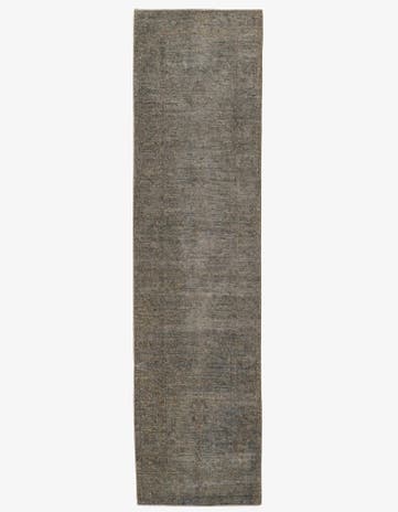2' 5 x 9' 5 Hand Knotted Over-Dyed Ziegler Runner Rug