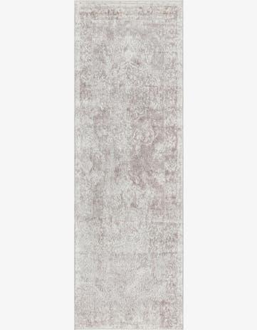Gray Oxford Runner Rug