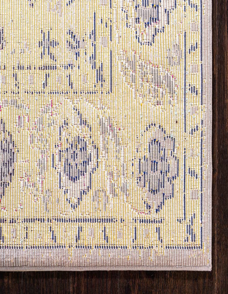 Detail image of 2' 7 x 10'  Washable Palazzo Runner Rug