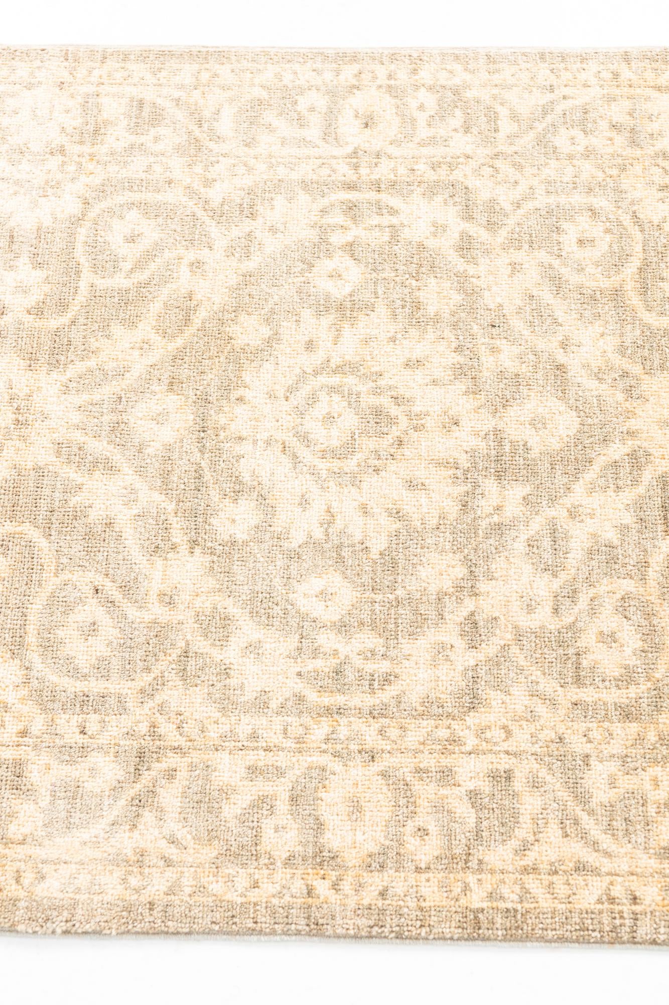 2' 7 x 9' 10 Hand Knotted Peshawar Ziegler Oriental Runner Rug
