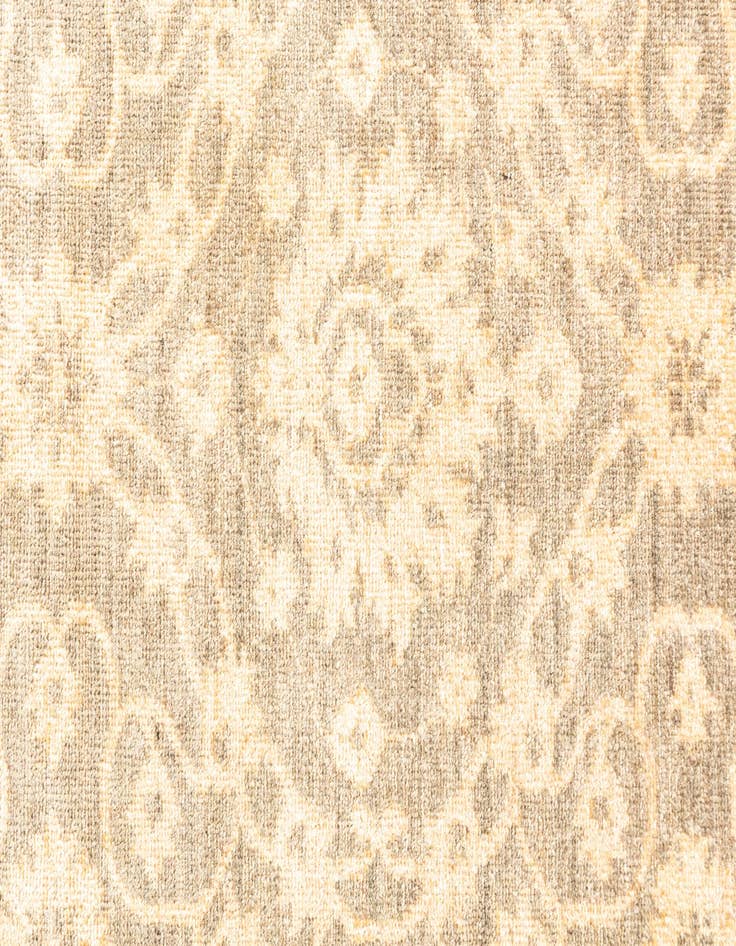 Detail image of 2' 7 x 9' 10  Hand Knotted Peshawar Ziegler Oriental Runner Rug