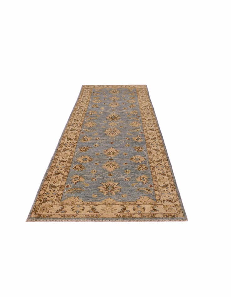 Detail image of 2' 9 x 9' 8 Hand Knotted Peshawar Ziegler Runner Rug