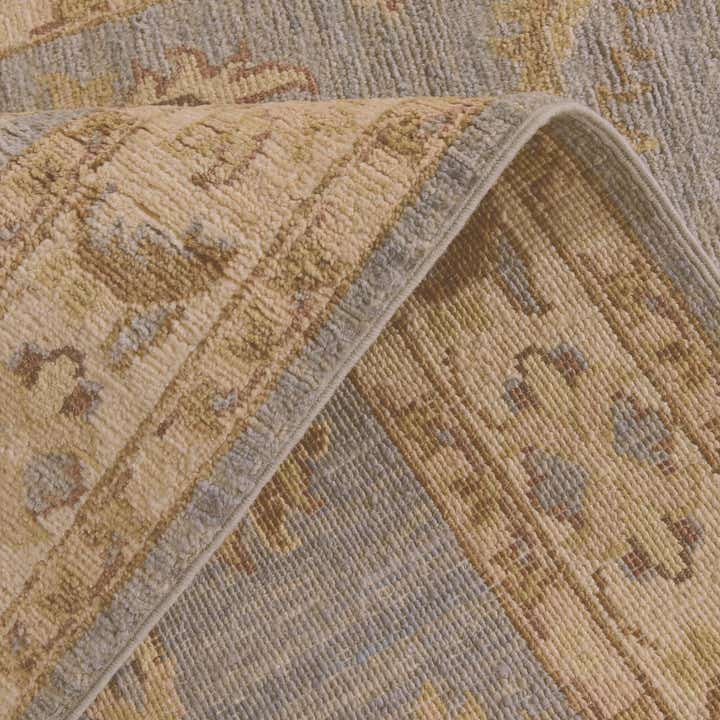 2' 9 x 9' 8 Hand Knotted Peshawar Ziegler Runner Rug
